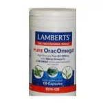 LAMBERTS Pure OracOmega (Ω3) 120caps - Λιπαρά οξέα- Ω3-Ω6-Ω9 στο Pharmakeio Online