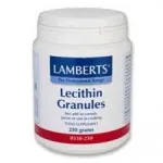 LAMBERTS Soya Lecithin granules 250 gr - Λιποδιαλύτες στο Pharmakeio Online