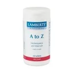 LAMBERTS A TO Z-πολυβιταμίνη και μέταλλα 30 ταμπλέτες - Πολυβιταμίνες στο Pharmakeio Online