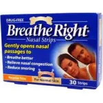 Breathe Right ρινικές ταινίες για μειωση του ροχαλητού 30 ταινίες - Ροχαλητό στο Pharmakeio Online