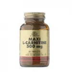Solgar - Maxi L-Carnitine 500 Mg - 60 Tablets - Ενέργεια-Τόνωση στο Pharmakeio Online