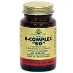 B-50 Complex 50 veg. caps Solgar - Βιταμίνη Β στο Pharmakeio Online
