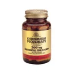 CHROMIUM PICOLINATE 200mg tabs 90s Solgar - Χρώμιο στο Pharmakeio Online