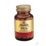 Folic Acid 400 mcg 100 tabs Solgar - Φολικό οξύ στο Pharmakeio Online