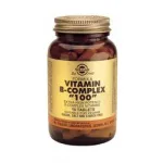 B-100 Complex 50 veg. caps Solgar - Μαλλιά-δέρμα-νύχια στο Pharmakeio Online