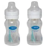 Dr. Brown's Διάφανο πλαστικό μπουκάλι 240 ml με φαρδύ λαιμό 2 τεμάχια (κωδ.460) - Μπιμπερό στο Pharmakeio Online