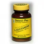 Nature's Plus L-Glutamine 500mg 60caps - Αμινοξέα στο Pharmakeio Online