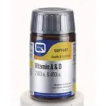 A & D 7500iu + 400iu 90 κάψουλες Quest Vitamins - Βιταμίνη Α στο Pharmakeio Online