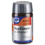Mega B Complex (B-Complex 50mg+C 1000mg), 60 tabs Quest Vitamins - Βιταμίνη Β στο Pharmakeio Online