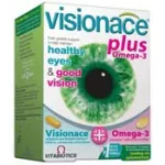 Visionace Plus Omega-3 28 tabs / 28 caps Vitabiotics - Oπτικά στο Pharmakeio Online