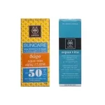 Apivita Suncare Αντιηλιακή Κρέμα προσώπου για πανάδες SPF50+ και ΔΩΡΟ μία Aqua Vita - Πρόσωπο στο Pharmakeio Online