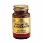 SOLGAR CHELATED MANGANESE 8mg tabs 100s Ανωμαλίες οστών-αναπαραγωγικές δυσλειτουργίες - Οστά-αρθρώσεις στο Pharmakeio Online