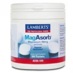 Lamberts MagAsorb 180tabs - Μαγνήσιο στο Pharmakeio Online