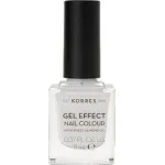 KORRES - GEL EFFECT Nail Colour No01 Blanc White - 11ml - Super προσφορές! στο Pharmakeio Online