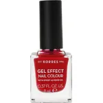 KORRES - GEL EFFECT Nail Colour No51 Rosy Red - 11ml - Super προσφορές! στο Pharmakeio Online