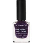 KORRES - GEL EFFECT Nail Colour Νο75 Violet Garden - 11ml - Super προσφορές! στο Pharmakeio Online