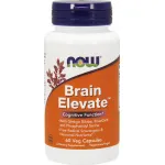 Now Foods Brain Elevate Vegeterian 60 φυτικές κάψουλες - Μνήμη-συγκέντρωση στο Pharmakeio Online