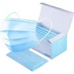 FACE MASK Χειρουργική μάσκα μιας χρήσης 3 στρωμάτων 3ply μπλε με λαστιχακι 1 κουτι 50τμχ - Ενίσχυση άμυνας στο Pharmakeio Online