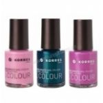 Korres - Nail Colour Set "Pink- Green-Purple" 1+2 ΔΩΡΟ