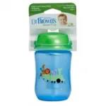 Dr.Brown's Κύπελλο 270 ml με καλαμάκι σιέλ για 12+ κωδ.9134-GB - Κύπελλα στο Pharmakeio Online