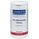 LAMBERTS NICOTINAMIDE (Vitamin B3) 250mg-Tabs 100