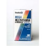HealthAid MEGA Multivitamins & Minerals