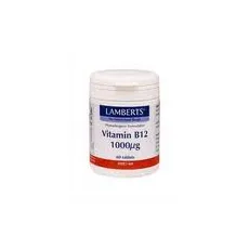 Lamberts  ΒΙΤΑΜΙΝΗ Β12 1000μg  60 tabs - Βιταμίνη Β στο Pharmakeio Online