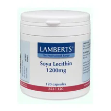 Lamberts  SOYA LECITHIN 1200mg  120 caps - Μείωση λίπους-όρεξης στο Pharmakeio Online