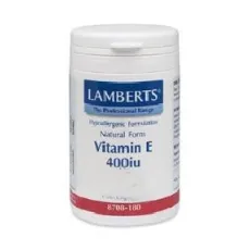 LAMBERTS NATURAL VIT E 400iu-Caps 60 - Βιταμίνη E στο Pharmakeio Online