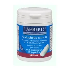 LAMBERTS ACIDOPHILUS EXTRA 10-10 bill. fr.bacteria p/c-Caps 30 - Προβιοτικά-Πεπτικό στο Pharmakeio Online