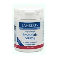 LAMBERTS BROMELAIN 500mg-Caps 60 - Προβιοτικά-Πεπτικό στο Pharmakeio Online