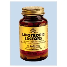 Lipotropic Factors 50 ταμπλέτες Solgar - Χοληστερίνη-τριγλυκερίδια στο Pharmakeio Online