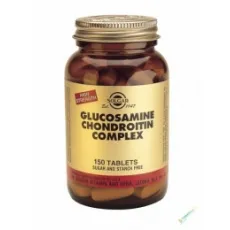 SOLGAR GLUCOSAMINE CHONDROITIN COMPLEX tabs 150s - Πόνοι αρθρώσεων στο Pharmakeio Online