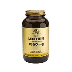 LECITHIN softgels 1360mg softgels 100s Solgar - Λιποδιαλύτες στο Pharmakeio Online