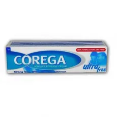 Corega Ultra Free Στερεωτική κρέμα οδοντοστοιχιών 40g - Περιποίηση οδοντοστοιχειών στο Pharmakeio Online