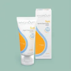 Hydrovit Αντιηλιακή κρέμα υψηλής προστασίας SPF 50 50ml - Πρόσωπο στο Pharmakeio Online