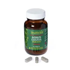 Health Aid Agnus Castus 550mg 60s - Πόνοι περιόδου στο Pharmakeio Online