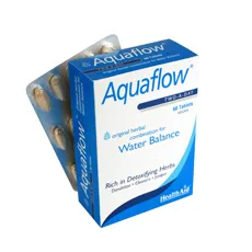 Health Aid Aquaflow vegetarian tablets 60s για κατακράτηση υγρών - Αποτοξίνωση στο Pharmakeio Online