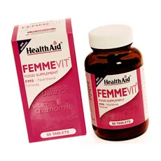 Health Aid FemmeVit PMT tablets 60s - Πόνοι περιόδου στο Pharmakeio Online