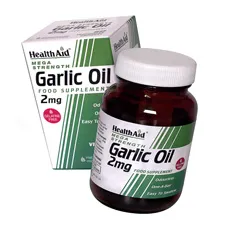 Health Aid Garlic Oil 2mg odourless vegetarian capsules 30s - Kυκλοφορικό-καρδιά στο Pharmakeio Online