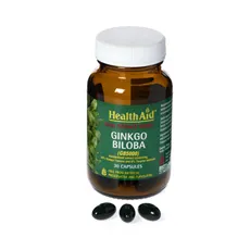 Health Aid Ginkgo Biloba GB 5000 Root Extract capsules 30s - Μνήμη-συγκέντρωση στο Pharmakeio Online