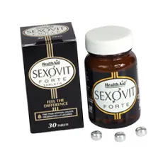 Health Aid Sex-O-Vit Forte tablets 30s - Τονωτικά-Διεγερτικά στο Pharmakeio Online