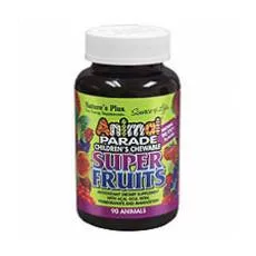 Nature's Plus Animal Parade Super Fruits 90tabs - Παιδικά συμπληρώματα στο Pharmakeio Online