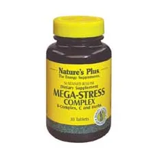 Nature's Plus Mega-Stress 30caps - Αϋπνία-Άγχος στο Pharmakeio Online