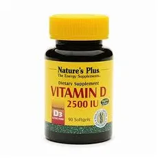 Nature's Plus Vitamin D3 2500 IU Softgels - Βιταμίνη D στο Pharmakeio Online