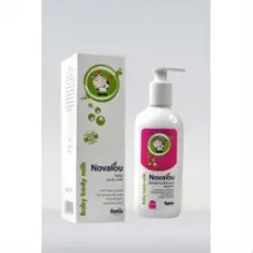 Novalou Baby Body Milk - Βρεφικό γαλάκτωμα σώματος 200ml - Ενυδάτωση προσώπου-σώματος στο Pharmakeio Online