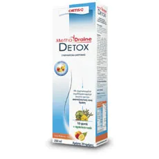 ORTIS Detox Σιρόπι Ροδάκινο/Λεμόνι 250ml - Αποτοξίνωση στο Pharmakeio Online
