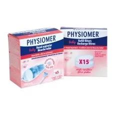 PHYSIOMER NASAL ASPIRATOR - Ρινική απόφραξη στο Pharmakeio Online