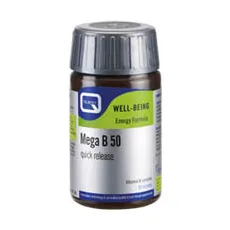 Mega B 50 Quick Release (B-Complex 50mg), 30 tabs Quest Vitamins - Βιταμίνη Β στο Pharmakeio Online
