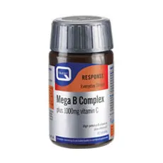 Mega B Complex (B-Complex 50mg+C 1000mg), 60 tabs Quest Vitamins - Βιταμίνη Β στο Pharmakeio Online
